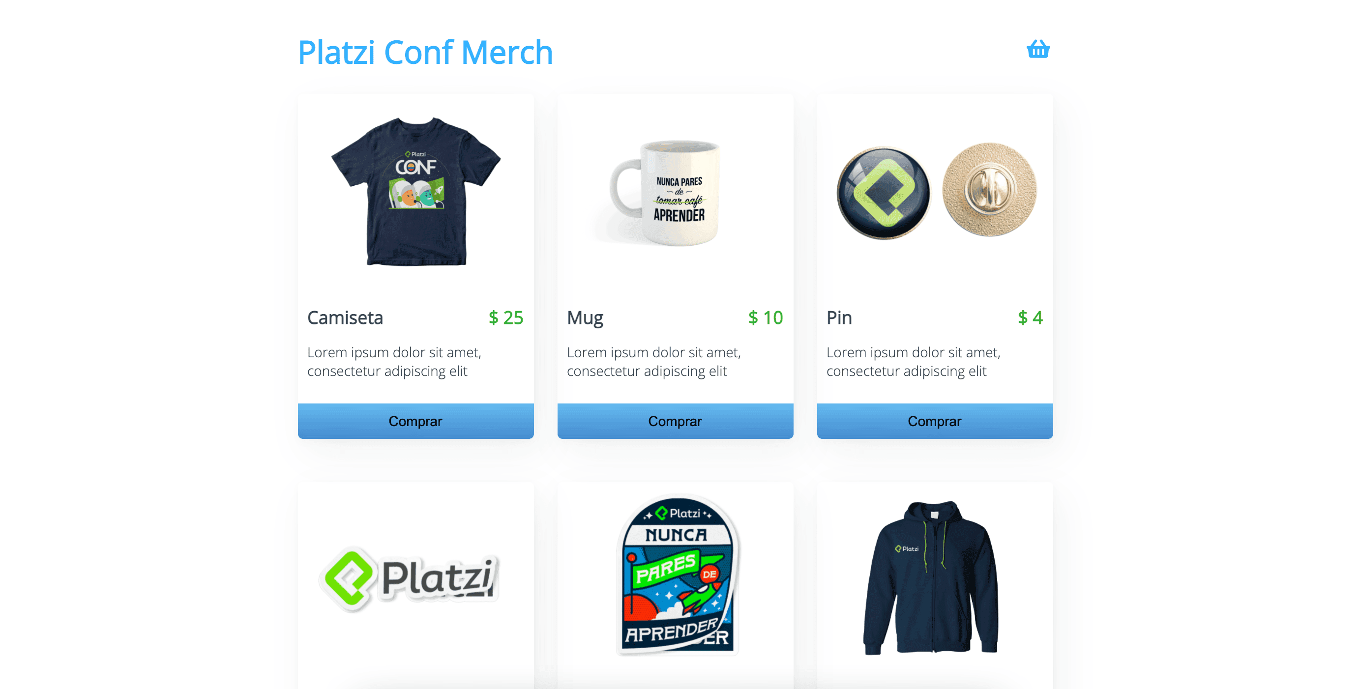 Merchandise app